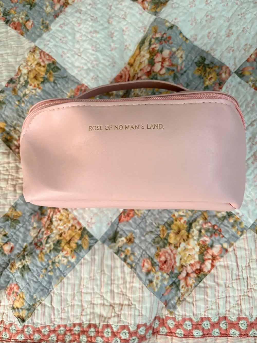 Pink Cosmetic Pouch